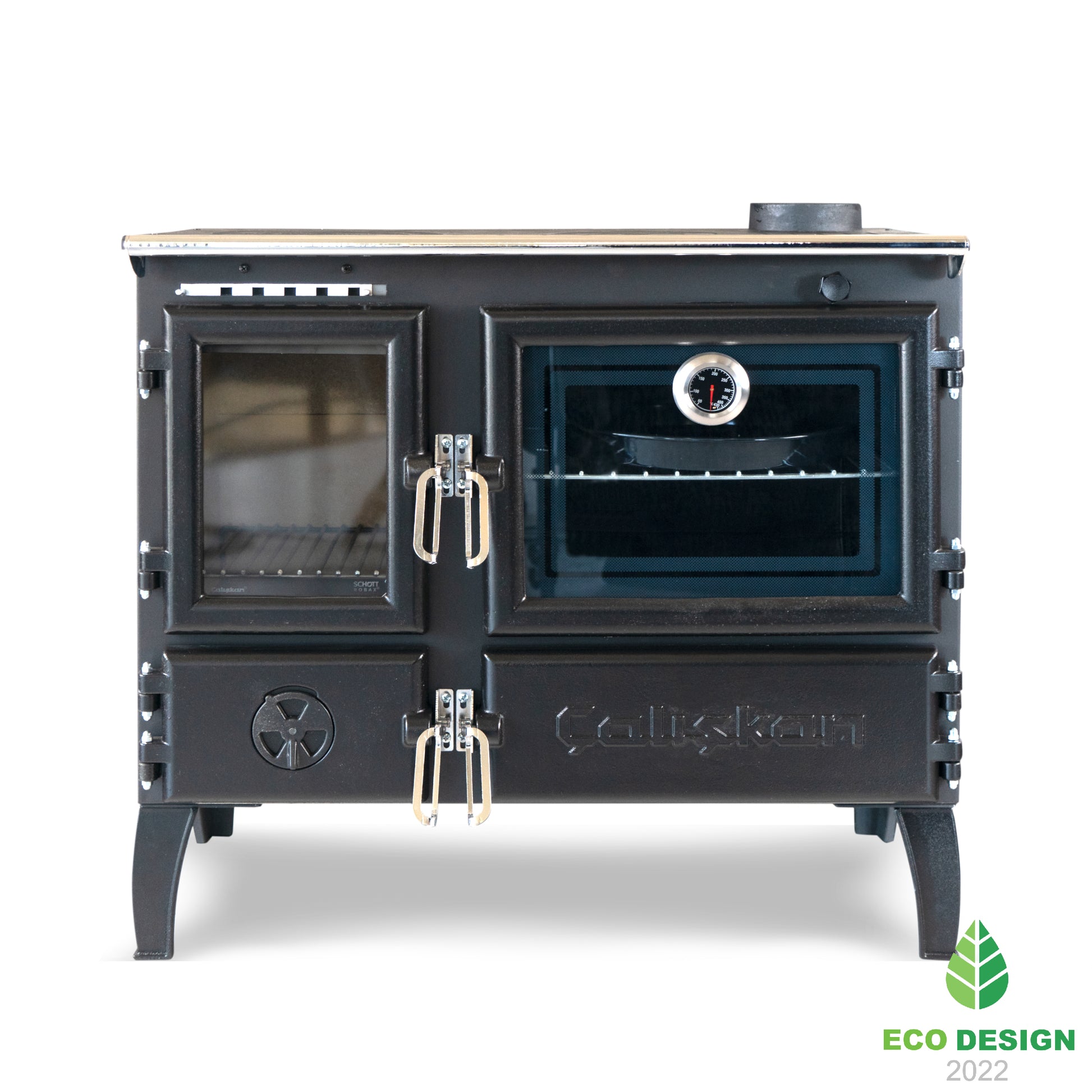 Caliskan 214 cast iron wood stove with oven – EcoDesign 2022 Certified